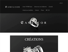 Tablet Screenshot of cameleor.com